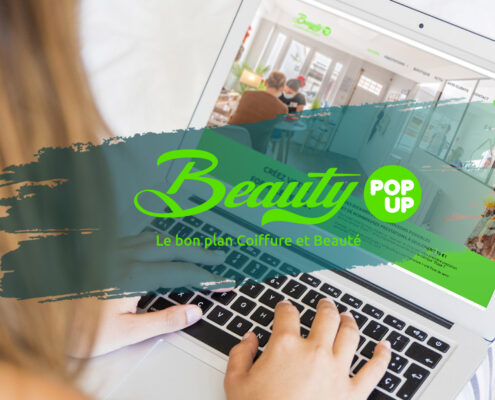 Création de site internet - Beauty Pop Up - Boulogne Billancourt